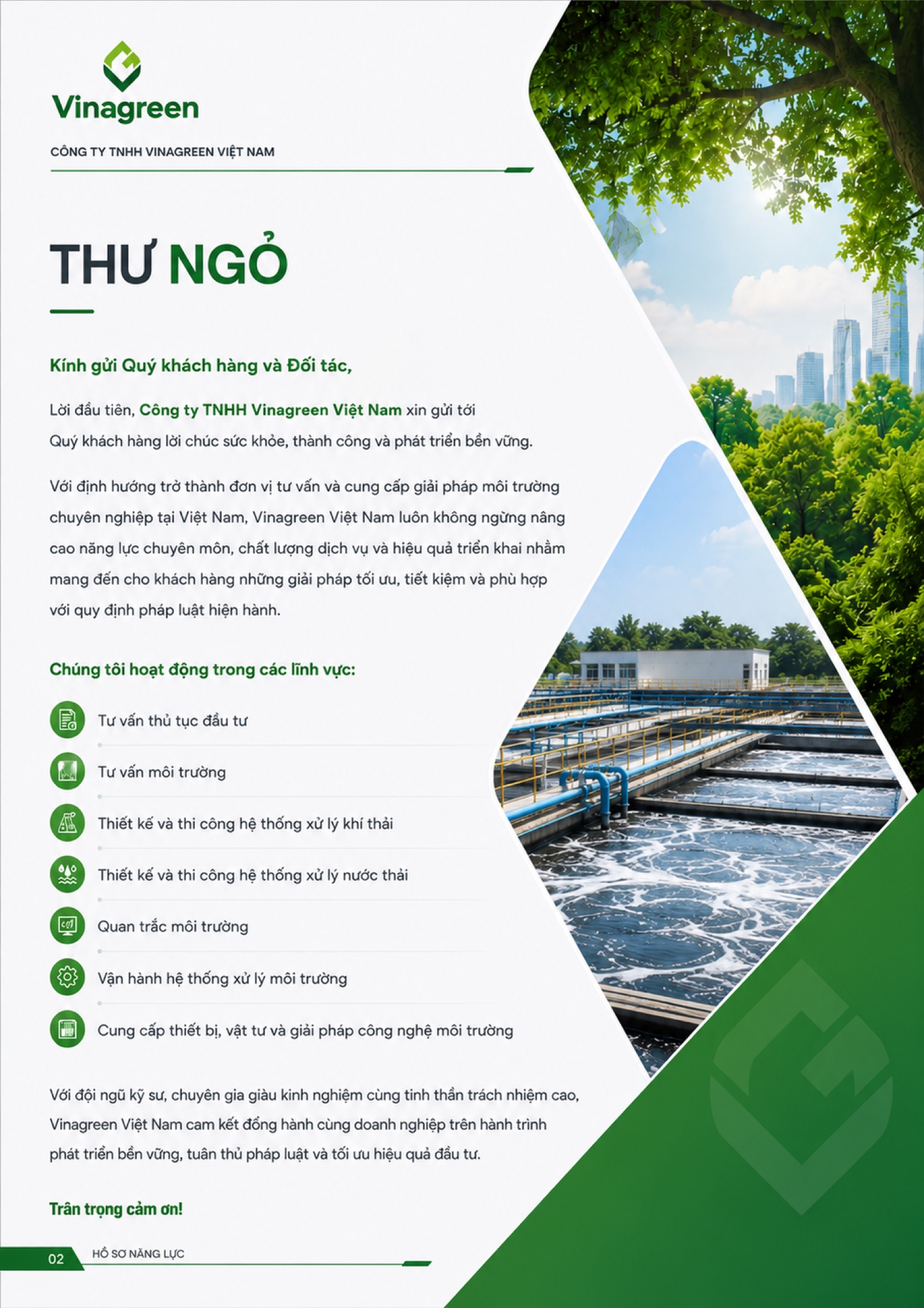 Trang 4 - Thư ngỏ