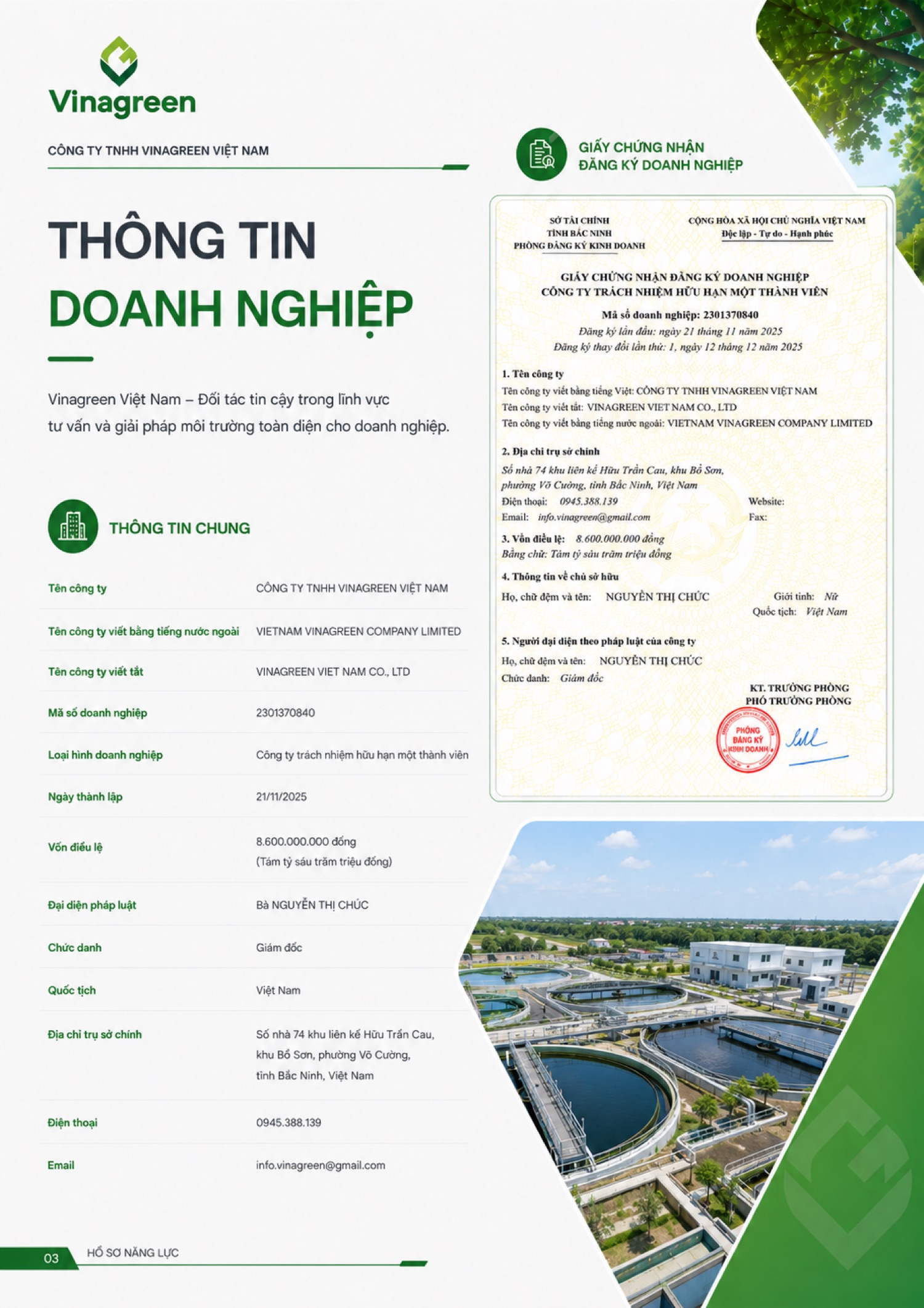 Trang 5 - Thông tin doanh nghiệp